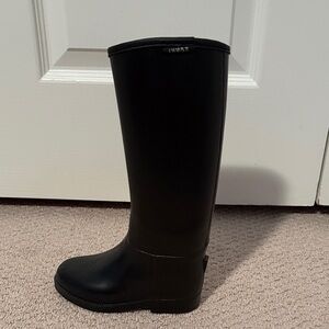 Classic Black Kids Riding Boots